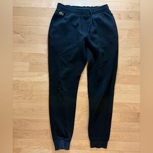Lacoste Men's Black Jogger Sweatpants
